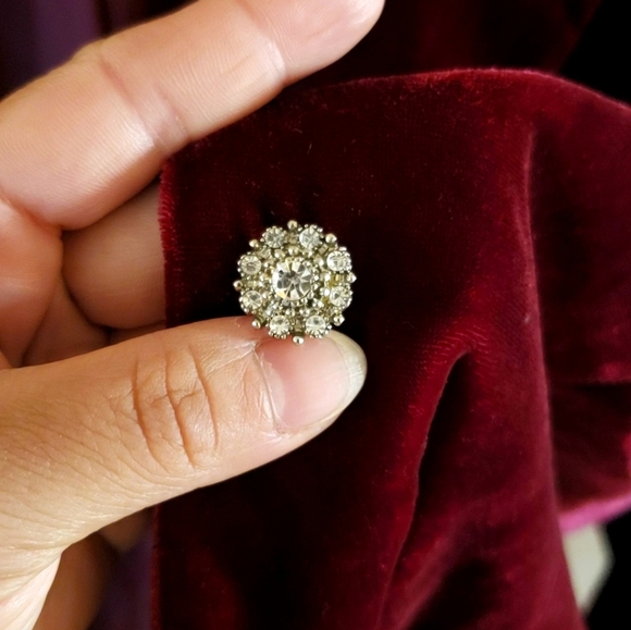 LIZ CLAIBORNE Women's Suede Suite Jacket Burgundy - Picture 7 of 12